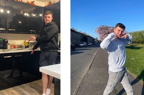 Cole Cooper, a missing 19-year-old. White male with dark short hair