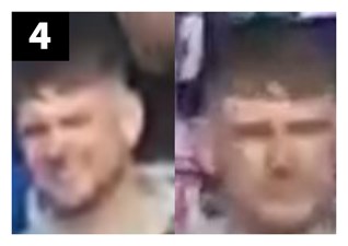 White man of a medium build, has short brown hair and stubble. He was wearing a light grey hooded top