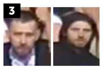 Image of man at football game. He is white and of slim build, has short brown and a short beard. He was wearing a dark coloured hooded top with a white circle shaped logo on his left chest area