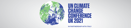 COP26 banner