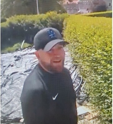The male described in the media release is pictured