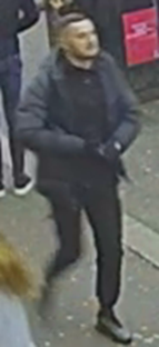 CCTV image of man Argyle Street assault