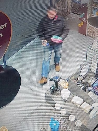 Alan McMillan pictured on CCTV