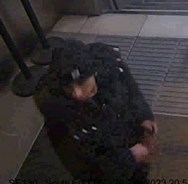 CCTV image of male in black jacket