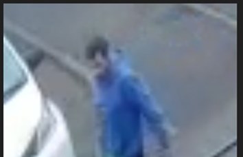 CCTV image of man as described in text