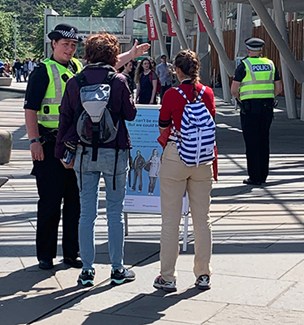 'Project Servator officers deployed in Edinburgh