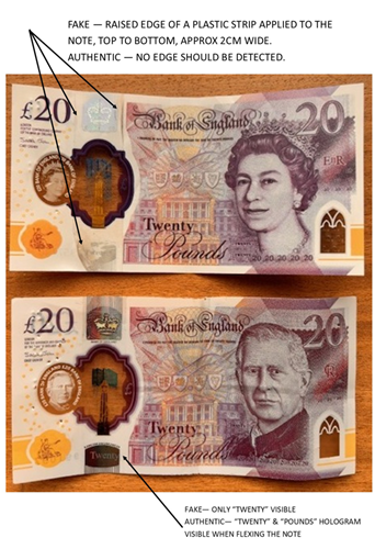 Fake notes