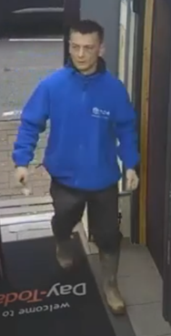 CCTV of Jason Anderson last seen in Catrine