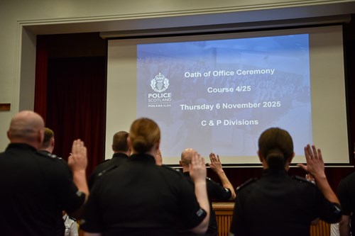 Oath of Office, Tulliallan