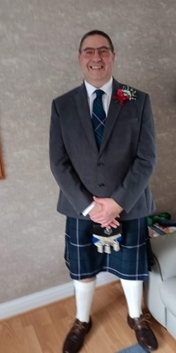 Ian Harrower from Rosyth